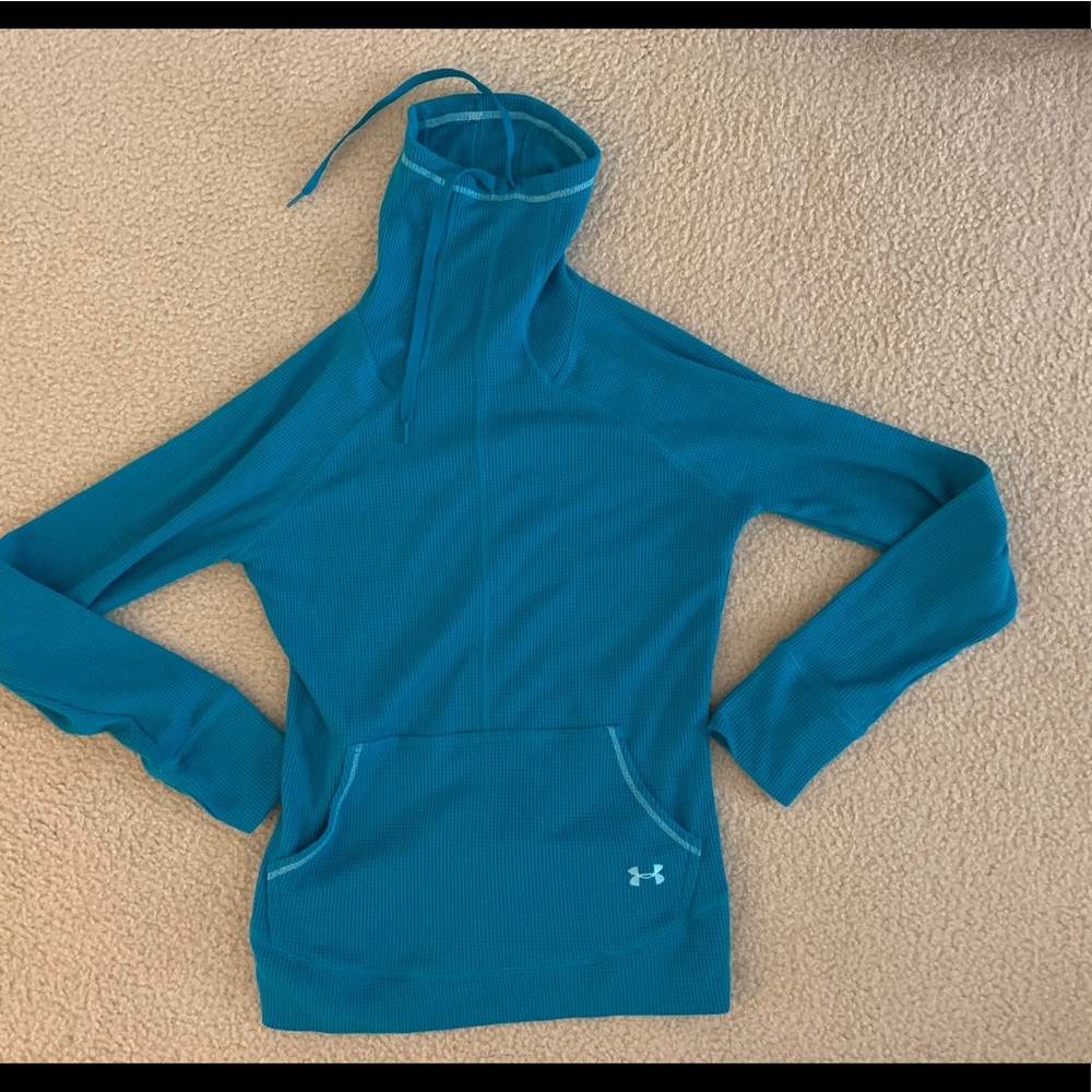 Under armour heavy waffle knit pullover